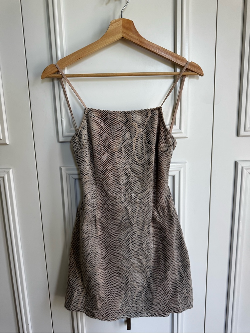 Urban Outfitters Snake Print Mini Dress - Size XS